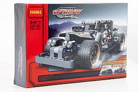 Конструктор Decool 3417 Гоночный автомобиль для побега 170 деталей аналог LEGO Technic 42046