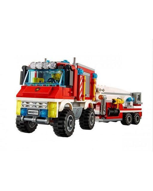 Конструктор Lepin 02083 Cities Грузовик пожарной команды 412 деталей аналог LEGO City 60111 - фото 2 - id-p115100137