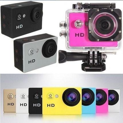 Экшн камера FULL HD ( 1080p ) Разных цветов, фото 2
