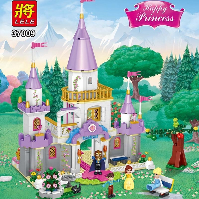 Конструктор Disney Princess Белль в гостях у Золушки 37009, 667 дет, аналог LEGO Disney Princess - фото 1 - id-p115100269