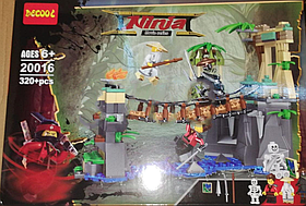 Конструктор Decool Ninja 20016 320 деталей аналог Lego Ninjago