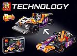 Конструктор Lele 38003 Technology Гоночный карт (аналог LEGO Technic 42048) 345 деталей, фото 8