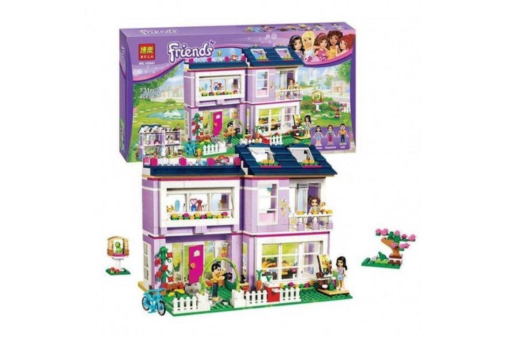 Конструктор Bela Frends 10541 Дом Эммы (аналог Lego Friends 41095) - фото 2 - id-p115100680