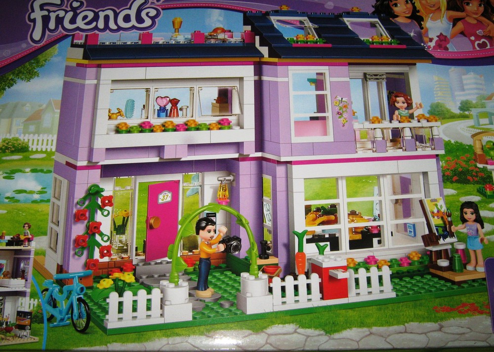 Конструктор Bela Frends 10541 Дом Эммы (аналог Lego Friends 41095) - фото 8 - id-p115100680