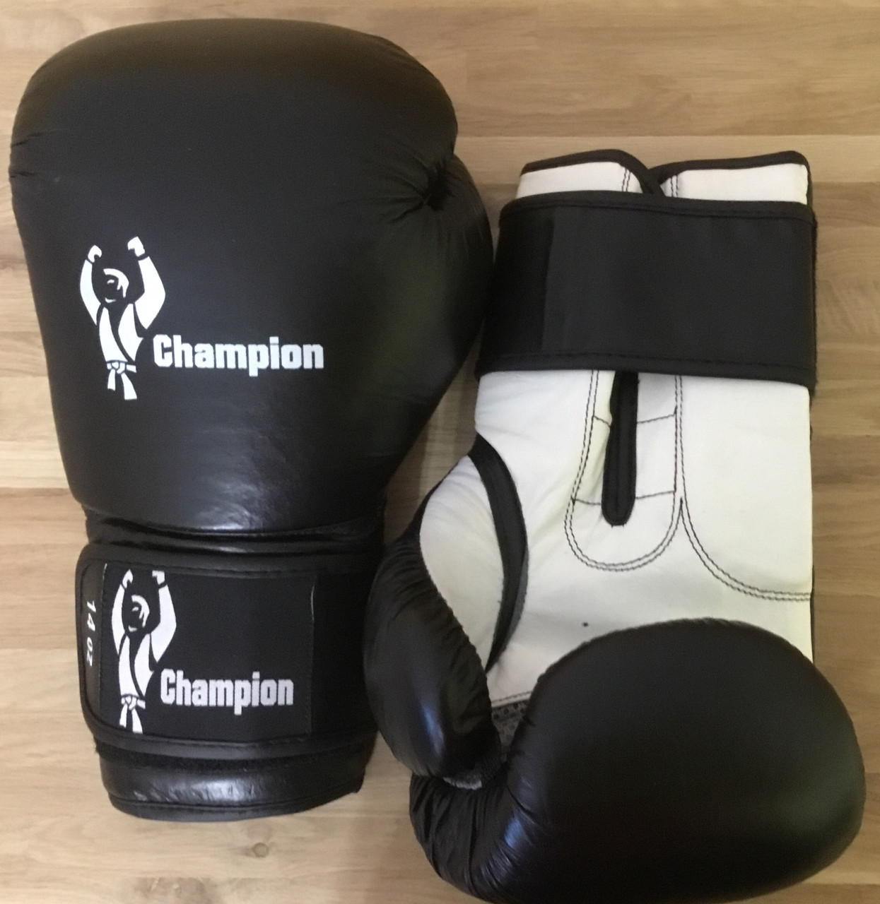 Перчатки боксерские Снамрion 14 oz черный цвет - фото 3 - id-p115101127