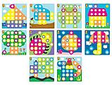 Детская мозаика Кнопочки (50 кнопочек, 24 карт.листов), фото 2