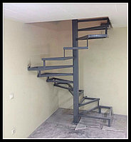 Металлокаркас винтовой лестницы модель 22