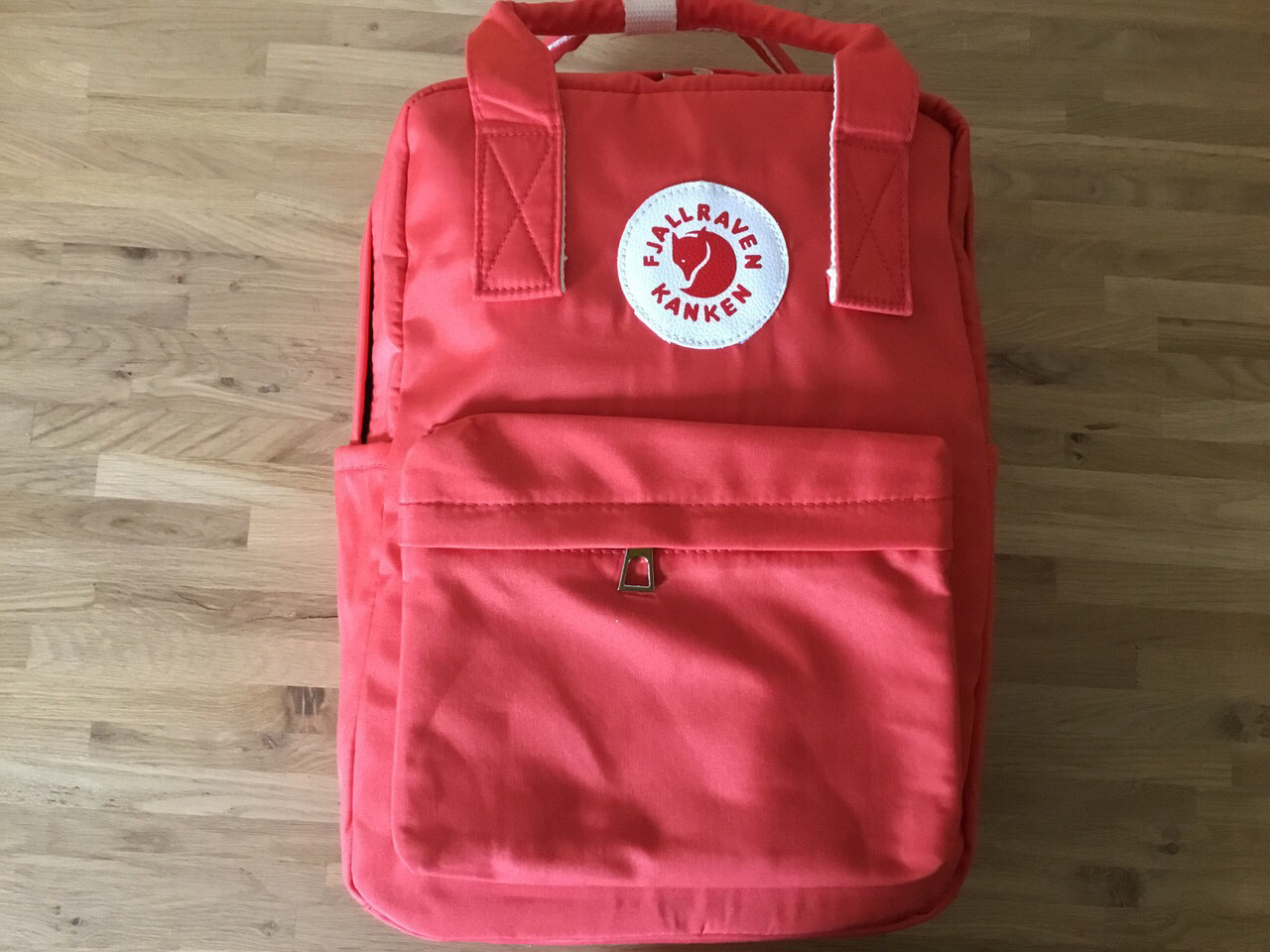 Рюкзак Fjallraven Kanken Classic оранжевый цвет КОПИЯ