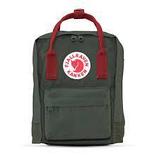 Рюкзак Fjallraven Kanken Style23510 color 660/326 Green-Ox Red, фото 2