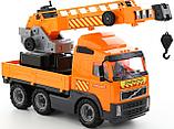 "Volvo", автомобиль-кран с поворотной платформой (в сеточке), фото 2