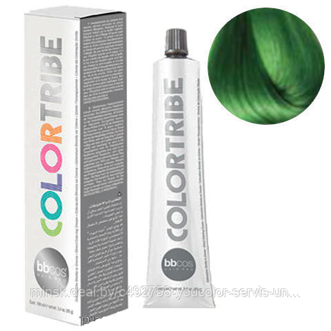 BBcos Color - Краска для волос прямого окрашивания Green 100 мл