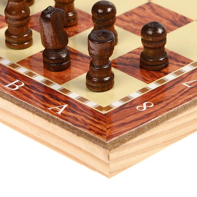 Набор игр 3 в 1: шашки+ шахматы+ нарды - фото 3 - id-p115200382