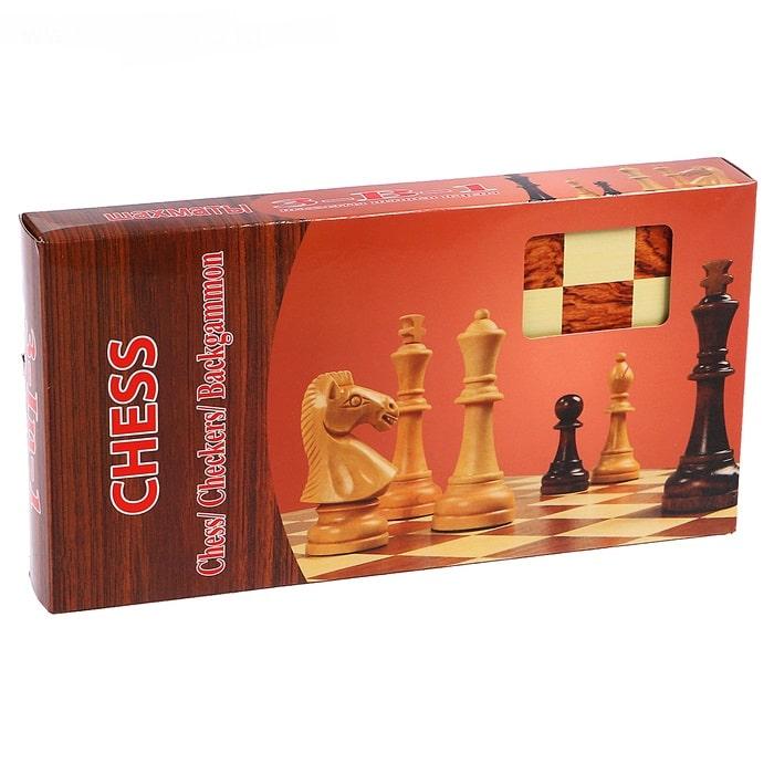 Набор игр 3 в 1: шашки+ шахматы+ нарды - фото 8 - id-p115200382