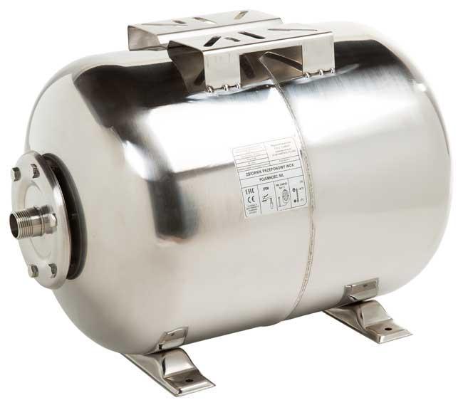 Гидроаккумулятор IBO Н-50л (горизонтальный, нерж.сталь) - фото 1 - id-p115257612