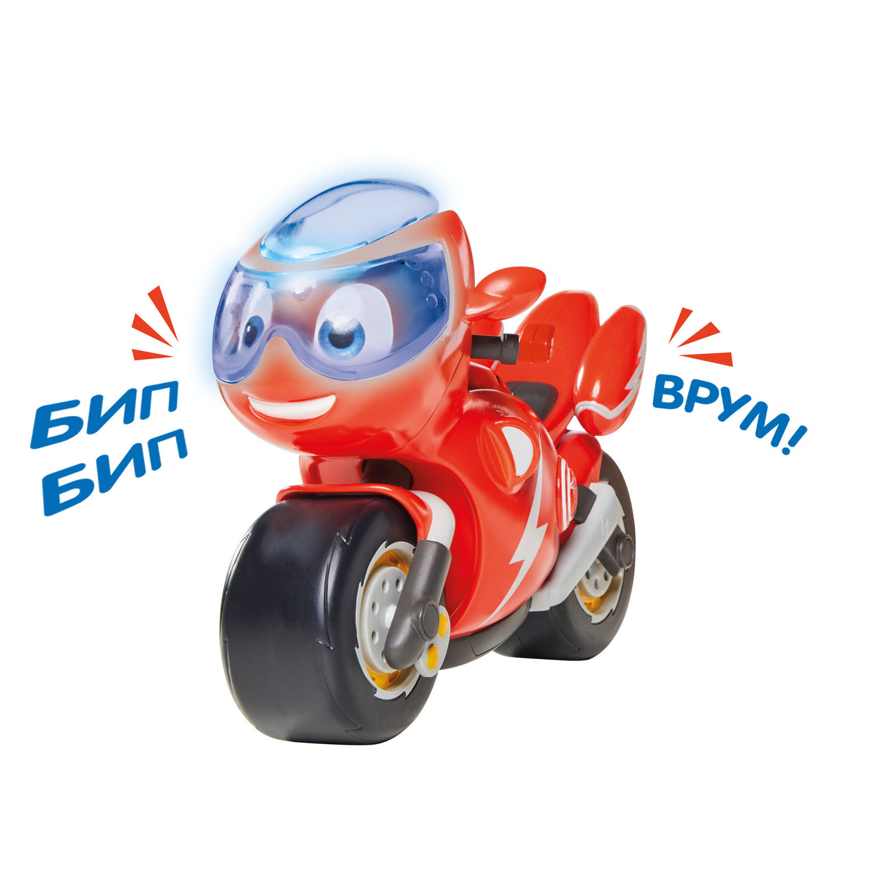 Рикки Зум Игрушка мотоцикл "Рикки" (свет, звук) Ricky Zoom 37062 - фото 4 - id-p115267996