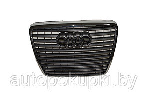 РЕШЕТКА РАДИАТОРА Audi A6 (C6) 2008-02.2011, с хромированной рамкой, F0853651AN