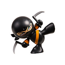 Игрушка Пукающий Ниндзя черный с серпами Fart Ninjas 36998, фото 2