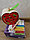 Детская развивающая игра " Яблочко с червячком", деревянное., фото 3