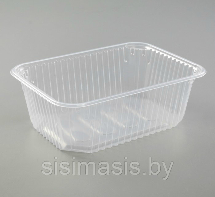 Одноразовый пластиковый контейнер/1000 мл., 179*132/50 шт. - фото 2 - id-p115269442