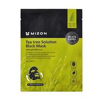 Черная тканевая маска с чайным деревом Mizon Teatree Solution Black
