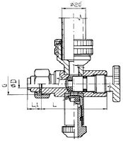 Краны для уровнемеров NIOB