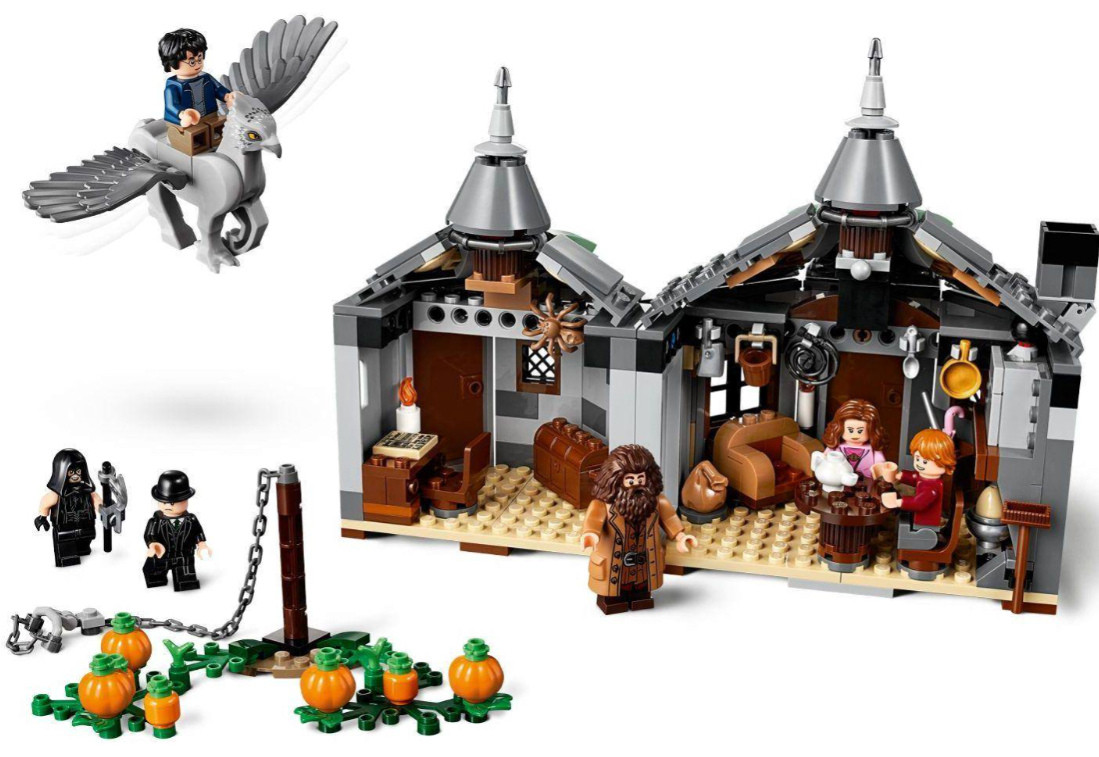 11343 LARI Аналог Lego 75947 Хижина Хагрида: спасение Клювокрыла 520 деталей - фото 5 - id-p115321648