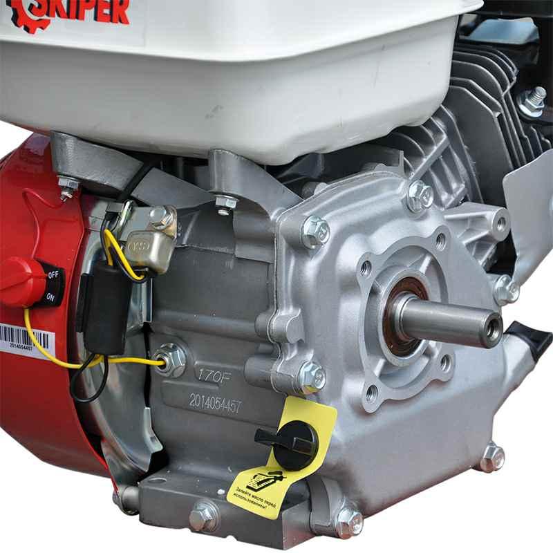 Двигатель бензиновый Skiper 170F (вал ф20ммх50мм. Шпонка 5мм) - фото 3 - id-p59240641