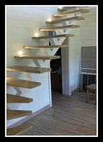 Монокосоур лестницы, косоур лестницы модель 24