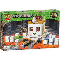 Конструктор Bela My World 10988 Арена-Череп (аналог Lego Minecraft 21145) 210 деталей
