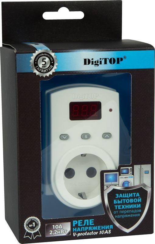 Купить Digitop VP-10AS Реле контроля напряжения в розетку 8 А в Минске ...