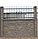 Забор бетонный односторонний НЕВАДА (3 панели, столб 2,0 метра), фото 3