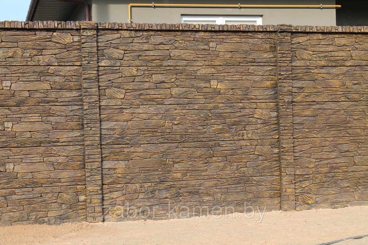 Забор бетонный односторонний НЕВАДА (5 панелей) - фото 2 - id-p47374114