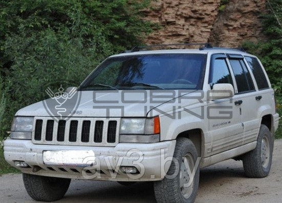 Ветровики Jeep Grand Cherokee 1 (ZJ) 1991-1999/ Джип Гранд Чероки (Cobra Tuning) - фото 2 - id-p60447531