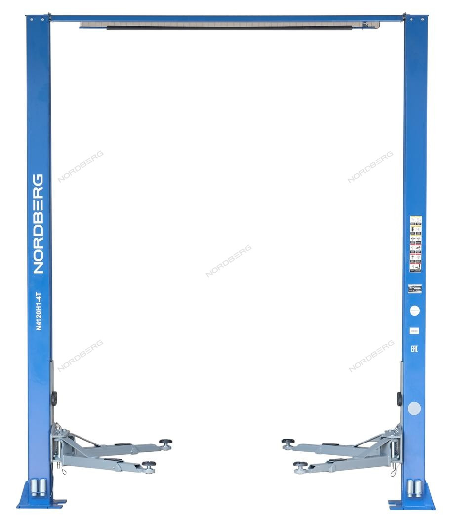 Nordberg N4120H-4T (4т) Подъемник двухстоечный с верхней синхронизацией 220/380В - фото 1 - id-p2713758