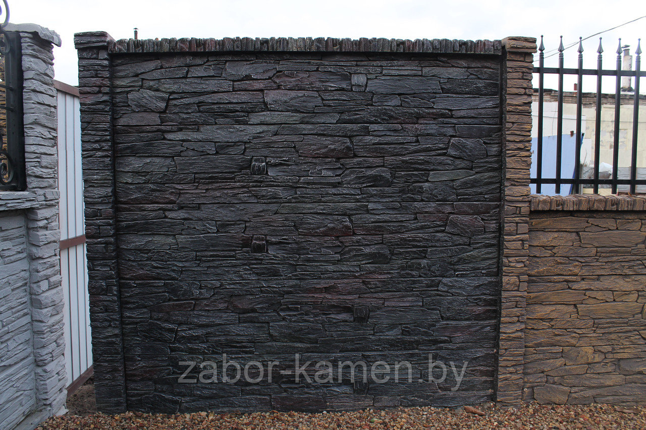 Забор бетонный односторонний ТАНВАЛЬД (5 панелей) - фото 4 - id-p115467665