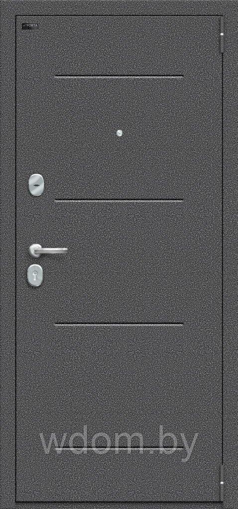 Дверь входная Porta S 104.П22 Антик Серебро/Wenge Veralinga