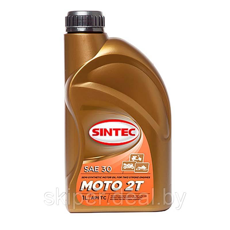SINTEC масло моторное Moto 2Т 1л - фото 1 - id-p84024835