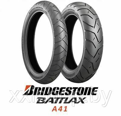 Моторезина Bridgestone Battlax Adventure A41 120/70ZR17 (58W) TL Front, фото 2