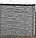 Забор бетонный односторонний 5 панелей без покраски, фото 4
