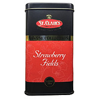 Чай Черный Клубника St.Clair`s Strawberry Fields, 100г цейлонский крупнолистовой