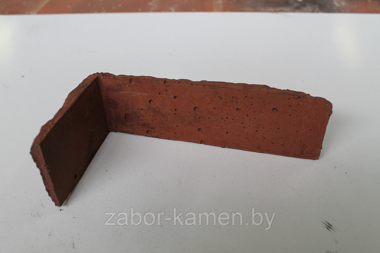 Угол декоративный HAND BRICK КРАСНЫЙ - фото 3 - id-p95851226