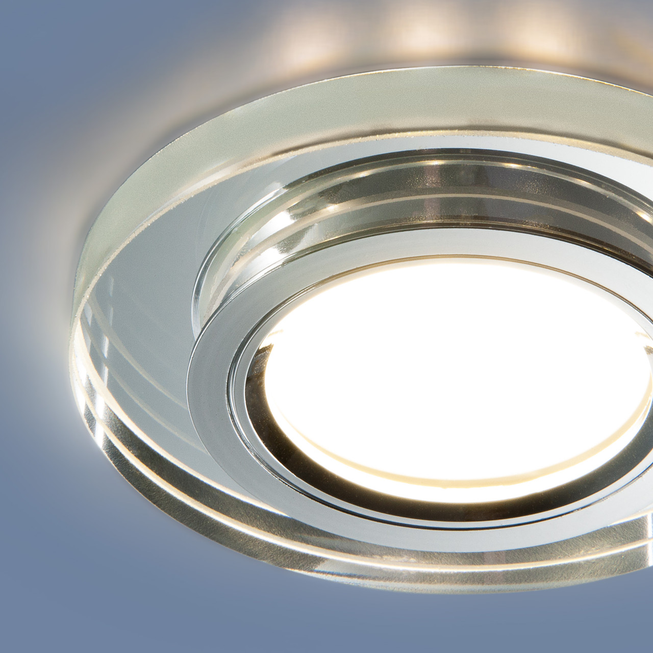 Точечный светодиодный светильник 2227 MR16 SL зеркальный/серебро - фото 4 - id-p115481045