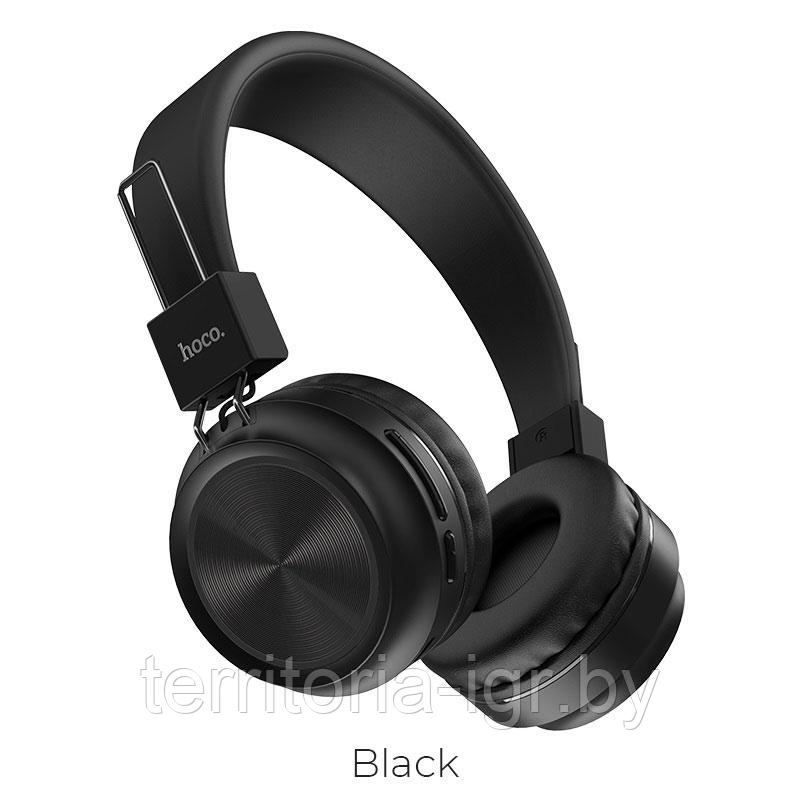 Беспроводная Bluetooth-гарнитура c микрофоном W25 черный Hoco - фото 2 - id-p115481455
