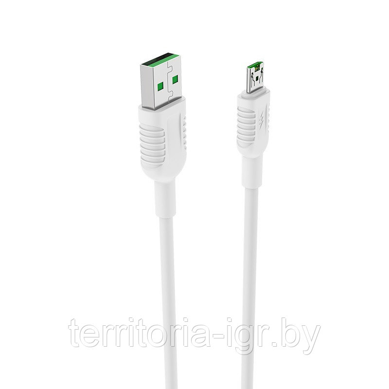 Дата-кабель BX33 Micro USB 1.2м. 4.0A белый Borofone - фото 4 - id-p115482081