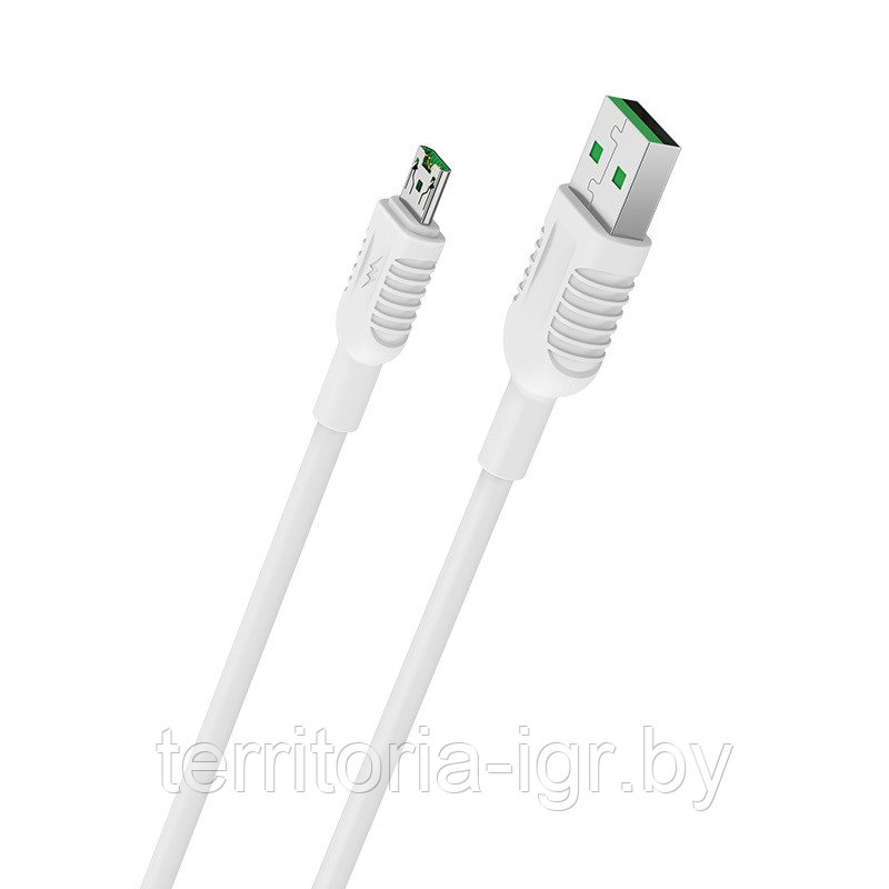 Дата-кабель BX33 Micro USB 1.2м. 4.0A белый Borofone - фото 5 - id-p115482081