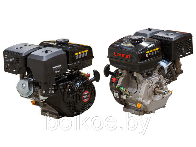 Двигатель бензиновый LONCIN G390F (13 л.с., шпонка 25мм) - фото 1 - id-p115485232