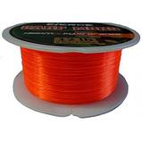 Леска KAIDA FIERCE Carp Mono (FLURO ORANGE) 1300м 0,25мм - 4.5кг 10Lb, фото 2