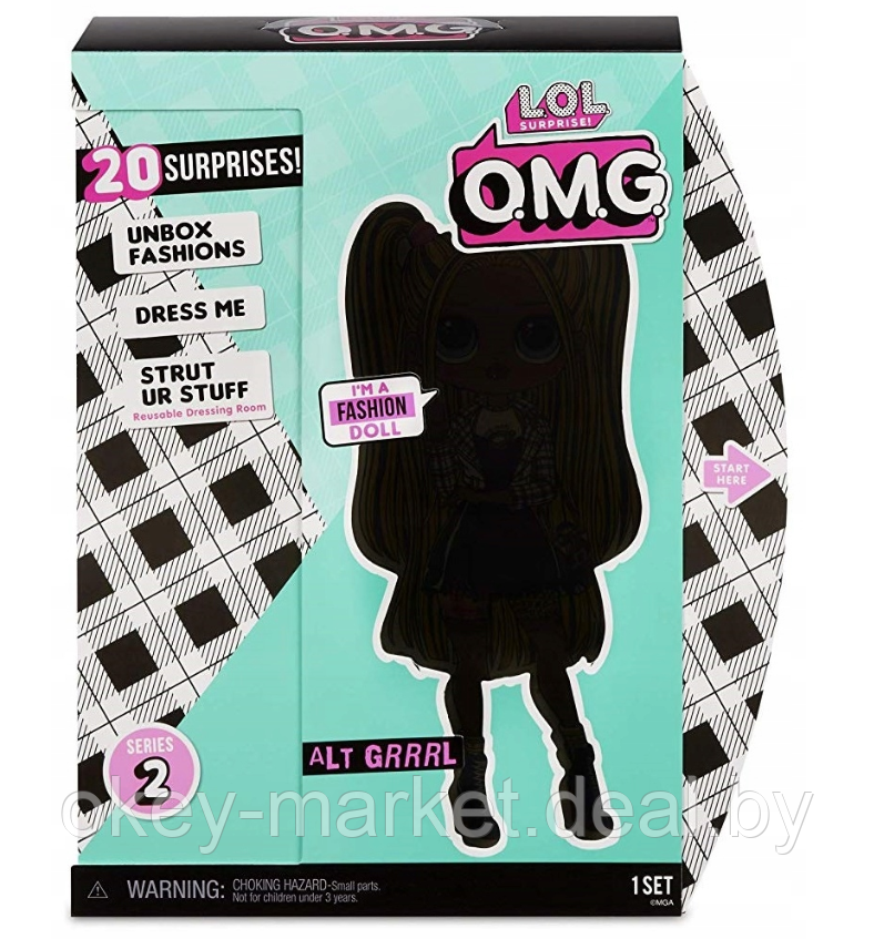 Кукла Lol Surprise OMG alt Fashion Doll - фото 5 - id-p115499120