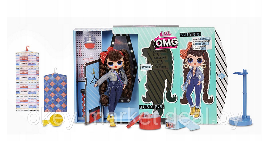 Кукла Lol Surprise OMG Busy Fashion Doll - фото 4 - id-p115499267