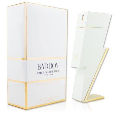 Carolina Herrera Bad Boy (Белая) Туалетная вода для мужчин (100 ml) (копия) - фото 1 - id-p115499327